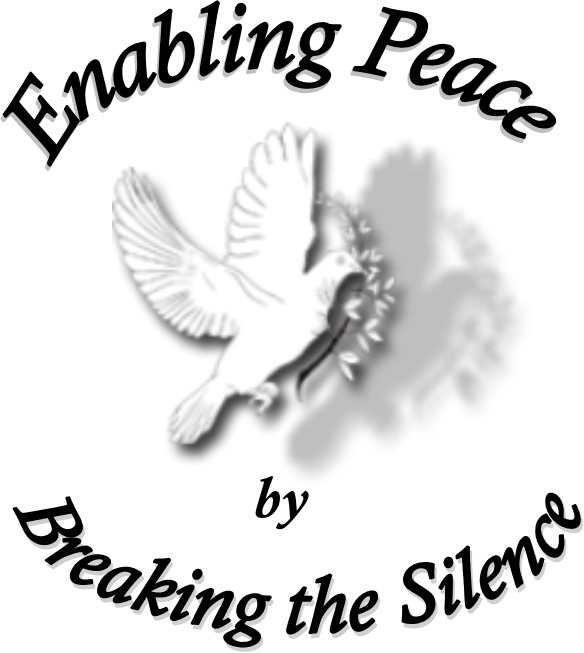 Hi-Line's Help for Abused Spouses Logo. Enabling Peace by Breaking the Silence.